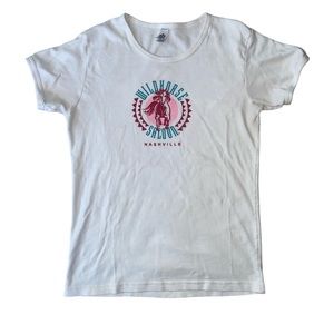 y2k Nashville horse baby tee